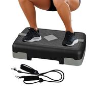 Aerobic Step Attrezzatura da allenamento con sollevamento antiscivolo | Piattaforma di aerobica multifunzionale per uomini e donne, per uso interno, per uso domestico, per sport, per pavimenti,