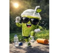 Aerobics Smoothie Fitness Journal - Breakfast League: Workout Log and Training Tracker - Gym Planner and Progress Notebook