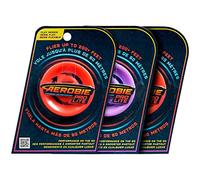 Aerobie Pro Lite - Confezione da 3 dischi da lancio in miniatura, perfetti per bambini, giochi in giardino e golf a disco, giochi all'aperto per adulti e famiglie dai 5 anni in su