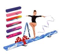 Aerobik - Trave da Ginnastica Pieghevole 240 cm Winter - Bambini e Adulti - Rigida, Leggera, Antiscivolo - Allenamento a Casa - Superficie Soft Touch a 3 Strati - Original Corner