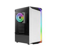Aerocool Midi Tower Bionic V2 RGB Vetro temperato USB 3.0 Bianco