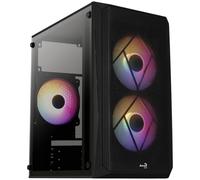 AEROCOOL ADVANCED TECHNOLOGIES Cs107V2 Mini Tower PC black AEROPGSCS-107-A-V2