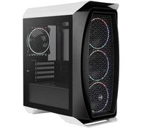 Aerocool Aero One Mini Eclipse Vetro temperato USB 3.1 RGB Bianco
