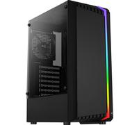 Aerocool Bionic V1 RGB Vetro temperato USB 3.0 Nero