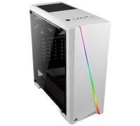 AEROCOOL - Case Cyclon Middle Tower ATX / Micro-ATX / Mini-ITX 1 Porte USB 3.0 Colore Biano (Finestrato)