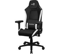 Aerocool CROWNBW Sedile per videogiochi Sedile universale per videogiochi Sedile imbottito Nero, Bianco - Nouvo