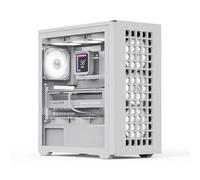 AeroCool Custodia Mid Tower D502A, pannello frontale in rete, supporto radiatore da 360 mm, 11 slot per ventole, GPU 400 mm, ATX/m-ATX/Mini-ITX, filtri antipolvere magnetici, struttura in acciaio
