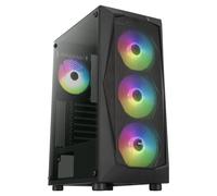 Aerocool Falcon ARGB Vetro temperato USB 3.0 Nero