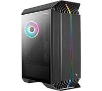 Aerocool GLADIATORDUOBKV1, Case Gaming ATX, 3 Ventole ARGB, Vetro Temperato, Nero