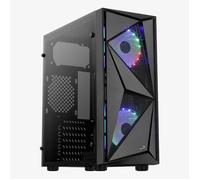 Aerocool Glider Tempered Glass Nero - Nouvo