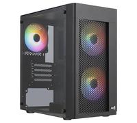 Aerocool HEXFORMBKV2 FRGB Vetro temperato USB 3.0 Nero