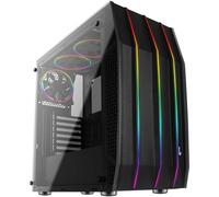 AEROCOOL ADVANCED TECHNOLOGIES Geh AeroCool Midi Klaw Black ATX/micro-ATX/min-ITX RGB - Midi/Minitower - ATX ( ACCM-PB13033.11 )