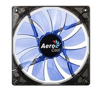 Aerocool Lightning Ventola da 140 mm a LED, Nero