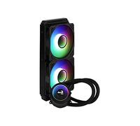 Aerocool MIRAGEL240, Raffreddamento a Liquido CPU, 2xVentole ARGB 12cm, TDP 400W, Nero
