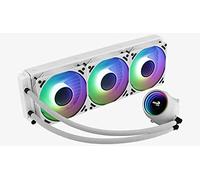 Aerocool MIRAGEL360W, Raffreddamento a Liquido per CPU, Ventola 3x12cm ARGB, TDP 550W,Bianco