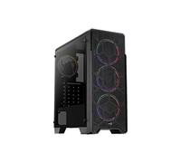 Aerocool Ore Tempered Glass Tower Case Nero