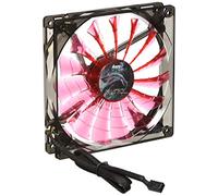 AeroCool Shark Ventola di Raffreddamento da 140 mm, Rosso