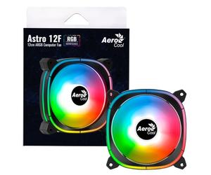 AeroCool Ventola per case Astro 12F RGB ACF3-AT10227.01 (Nero)