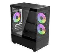 Aerocool Viewport-Mini-BK-v2 Mini Tower Nera - Nouvo