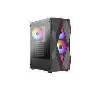 Aerocool Case PC Volcan G v1 Medio torre Formato ATX Senza alimentatore Nero