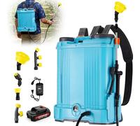 Aeroflexa Giardino 16L a Batteria da Spalla 16L, Pompa Irroratrice a Batteria Compatibile con Makita 18V Batterie, Pompa Irroratrice Velocità Regolabile, Ugelli Sostituibili, per Giardino/Prato/Orto