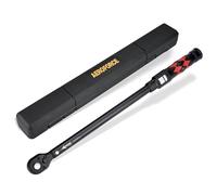 AEROFORCE Chiave Dinamometrica 1/2, Chiave Dinamometrica con Doppia Scala, Regolabile in Due Direzioni con Meccanismo a 72 Denti per La Manutenzione di Motocicli, Biciclette e Auto(60-330 Nm)