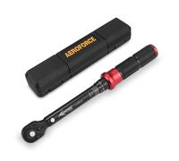 AEROFORCE Chiave dinamometrica 1/4" con inversione direzionale doppia a 72 denti (5-25 NM)