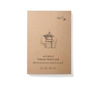 AEROGRAFANDO Blocco da disegno SM.LT autentico naturale, Formato A4, composto da 100 fogli, 100 g/mq EP-100/NT