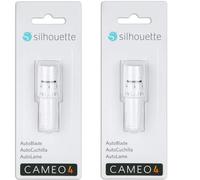 AEROGRAFANDO Set di 2 Lame AutoBlade per Silhouette Cameo 4, Cameo 5, Portrait 3, Portrait 4, Curio 2