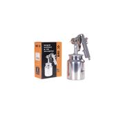 AEROGRAFO BRIXO AD ARIA COMPRESSA SERBATOIO INFERIORE UGELLO 1,5