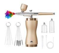 Aerografia Elettrica Per Progetti Artistici Professionali Spruzzatore Regolabile Controllo Pittura Modelli Di Strumento E Multi Airbrushing Kit Professionale