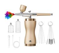 Aerografia elettrica per progetti artistici professionali Strumento di pittura di controllo dello spruzzatore regolabile per modelli e penna aerografo