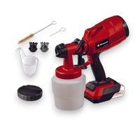Aerografo a batteria 18 V con serbatoio 800 ml per verniciatura