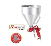 Aerografo ad aria compressa per intonaco/malte 5000ml Ribitech - PRACPCA
