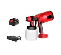 Aerografo Con Rivestimento In Acciaio For Mobili Automatici, Pistola A Spruzzo Elettrica Da 800 Ml, Compatibile Con Batteria Da 18 V(One big battery)