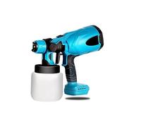 Aerografo con rivestimento in acciaio for mobili automatici, pistola a spruzzo elettrica da 800 ml, compatibile batteria 18 V, Superficie versatile(1 Battery 1 P-l-u-g)
