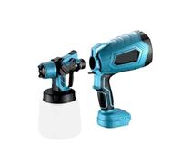 Aerografo Con Rivestimento In Acciaio For Mobili For Auto, Pistola A Spruzzo Elettrica Senza Fili Da 1000 Ml Portatile For Batteria 18 V Facilmente Affrontabile In Vari Scenari(1 Battery)