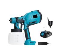 Aerografo For Rivestimento In Acciaio For Mobili For Auto Senza Fili Pistola A Spruzzo Elettrica Da 1000 Ml Compatibile Con Batteria Da 18 V(One small battery)