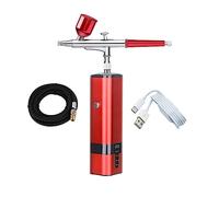 Aerografo intelligente portatile con compressore Private Label Modelli in for abbronzatura senza sole personalizzati fili Barbiere for salone di bellezza for unghie Controllo Preciso(B)