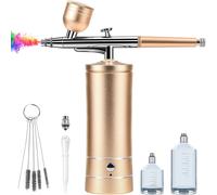 Aerografo - Kit Compressore Cordless Ricaricabile Nail Art Portatile AirB