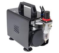 AEROGRAFO ORIGINAL FD 18A CON COMPRESSORE PER MODELLISMO 4 BAR PRESSOSTATO AUTO