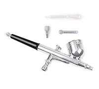 Aerografo per Unghie - Set Aerografo 0.8-3.4 Alta Pressione | Macchinetta Spray Portatile con Ugello 0.3mm per Decorazione Dolci, Parrucchieri e Artigiani