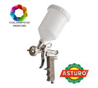 AEROGRAFO PISTOLA A SPRUZZO SERBATOIO NYLON 680 ML E70 ASTURO 1.4