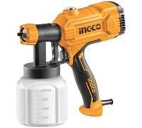 AEROGRAFO PISTOLA A SPRUZZO SPRAY ELETTRICA VERNICIATURA INGCO 450W CAPACITA 800