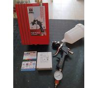 AEROGRAFO PISTOLA PER VERNICIATURA F160-PLUS/S HPS 1,4 con MANOMETRO - ANI -