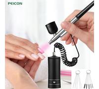 Aerografo portatile con compressore Mini aerografo Art Painting Kit aerografo per Nail Art Paint Cake K10 Airbrush Nail
