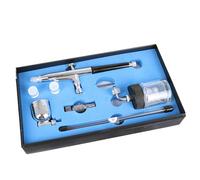 Aerografo professionale con 3 ugelli da 0,2 mm, 0,3 mm, 0,5 mm