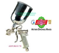 AEROGRAFO VERNICIATURA ASTURO E70 SERBATOIO ALLUMINIO 1 LITRO 1000 CC