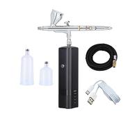 Aerografo wireless tascabile portatile con set compressore Facile da usare Silenzioso Applicazione multifunzionale(C)