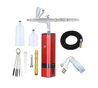 Aerografo wireless tascabile portatile con set compressore Facile da usare Silenzioso Applicazione multifunzionale(D-01)